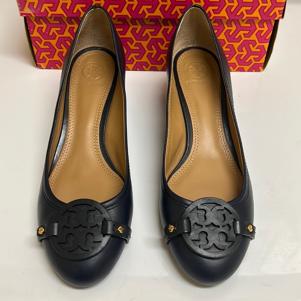 Tory Burch Gabriel 45mm Pump, Navy